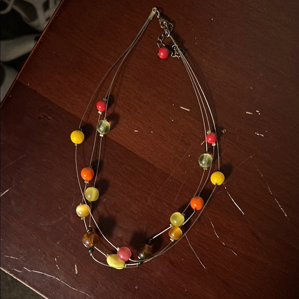 Multicolor Beaded Necklace